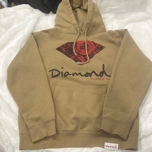 Tan diamond hoodie